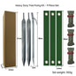 Silver Spike Army Green Windscreens Heavy-Duty Tree Anchoring Kit - 9-Piece Set with Ground Stakes, Straps, and Ropes