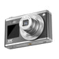 Black 4K Ultra HD Digital Camera with 10X Optical Zoom - Compact Dual-Screen Vlogging Camera
