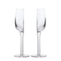 2 Pcs Unique Half-Round Crystal Wine Glass - Elegant Champagne Flute for Red & White Wine