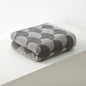 Grey Thickened and Enlarged Cotton Hand Towels - 3 Pack (34x74cm) - Soft and Absorbent Bath Towels for Adults
