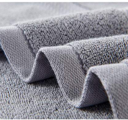 Light Brown Premium Thick Cotton Bath Towel for Adults - Soft and Absorbent Bathroom Towel