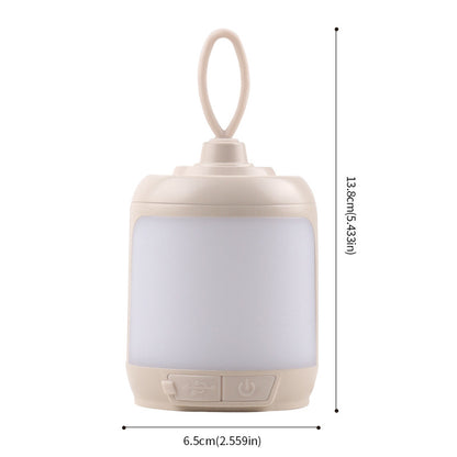 2PCS Compact Outdoor Camping Light with 4 Modes & Type-C Charging - 500LM, IPX4 Waterproo