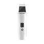 White Ultrasonic Skin Scrubber - Deep Pore Cleansing Facial Exfoliator with USB Type-C Charging