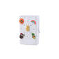 2 PCS White Customizable Tumbler Pouch - Silicone Water Bottle Accessory Bag with Charm Holes - Phone & Essentials Holder