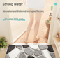 Bathroom Bath Mat - Super Absorbent, Non-Slip Bathroom Floor Mat - 40x60cm