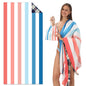 TW4 - Double-Sided Printed Beach Towel - Soft Microfiber - 100x180cm