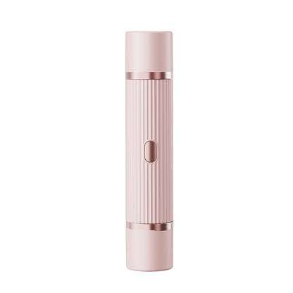 Pink Women’s Double-Headed Electric Shaver - Painless Hair Remover & Trimmer