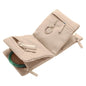 2 pcs Pink Travel Jewelry Storage Bag - Soft Faux Suede, Jade Bracelet Protector