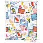 Style STD-001-49 Colorful Quick Dry Beach Mat Sand Proof Waterproof Outdoor Picnic Blanket - Compact & Lightweight