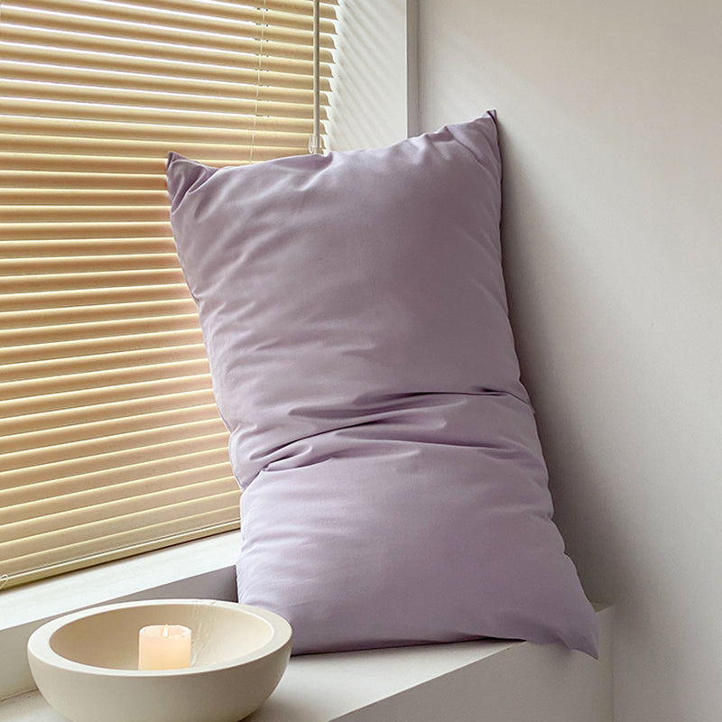 Pink 100% Cotton Pillowcase Set - Envelope Closure(without pillow core)