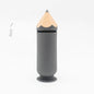 Grey Creative Silicone Pencil Case - High-Value Stationery  - Large Capacity Desk Organizer