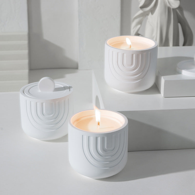 (Osmanthus)Scented Candle - Soy Wax Candle in Ceramic Pot