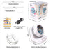 Gray DIY Electric Bead Spinner - Jewelry Making Tool with USB Charging