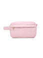 Pink 2-pcs Corduroy Pencil Case - Large Capacity Storage Bag