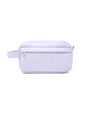 Sky Blue 2-pcs Corduroy Pencil Case - Large Capacity Storage Bag