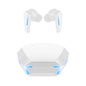 White Wireless Gaming Earbuds - Bluetooth 5.2, Low Delay, 3D Stereo