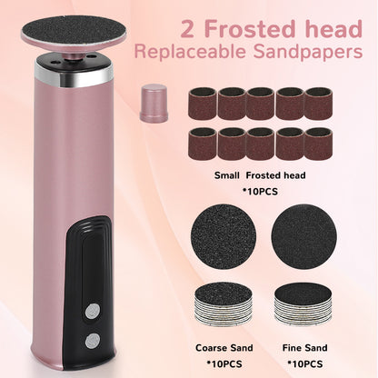 2-in-1 Electric Foot File & Hand Care Tool