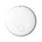 (Round White) Mini GPS Tracker - Apple Find My Enabled, Key Finder, Wallet Locator, Anti-Theft Tag