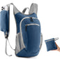 Ocean blue Lightweight Foldable Backpack - Great for Hiking and Travel Backpacks