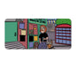 Oversized Cartoon Desk Pad - 80x30cm Mouse Mat, Non-Slip Base (Style 1)