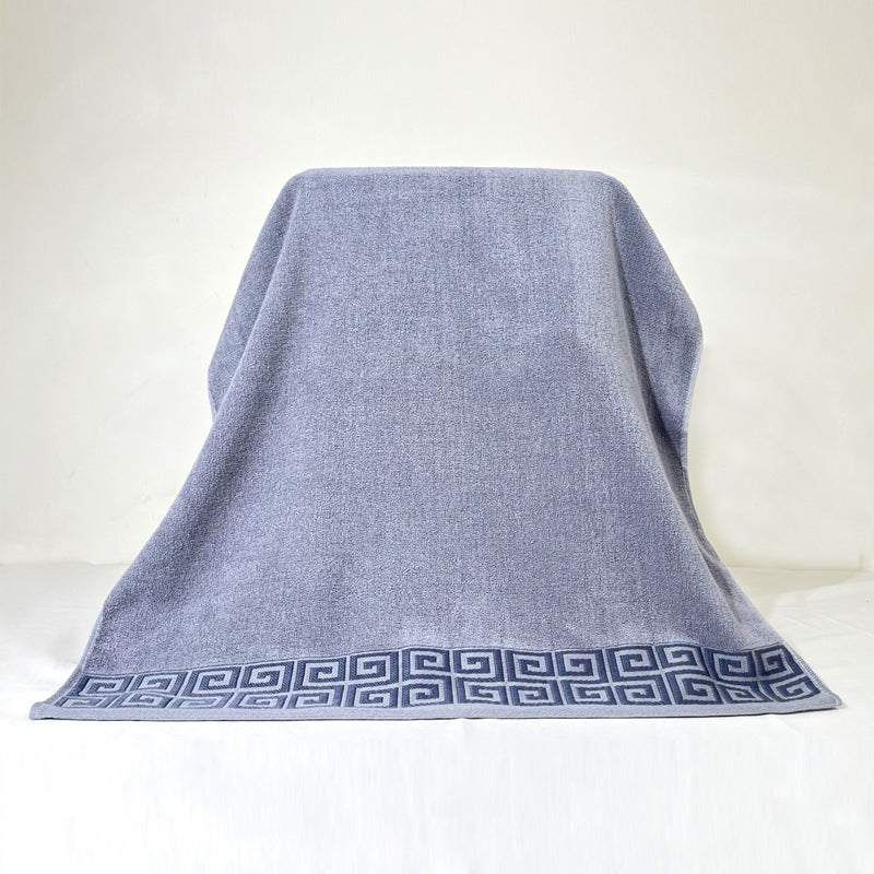 Grey Luxury Cotton Towel Set - 6-Piece Highly Absorbent Bath & Hand Towels