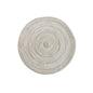 8 Pcs Beige Woven Round Placemat - Non-Slip, Heat-Resistant Dining Table Mat,  36cm