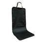 4 Pcs Black Waterproof Pet Car Seat Cover - Scratch-Resistant Oxford Cloth  for Dogs and Cats (106 x 49 cm)