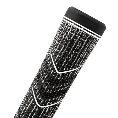 2 Pcs Orange MCC PLUS4 Midsize Golf Grip - Rubber and Cotton Thread Hybrid, 265 mm, 72g, Core 60