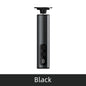 Black Rechargeable Electric Foot File with 9 Speed Settings - Callus Remover for Smooth Feet