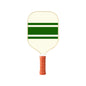 Style 3 White And Green T700 Carbon Fiber & Fiberglass Pickleball Paddle - Lightweight 220g with Anti-Slip TPU Grip for Training & Competition