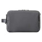 Grey Stylish Waterproof Travel Toiletry Bag Organizer - Large Capacity Shaving Kit & Makeup Case(Makeup is a prop for shooting and is not included)