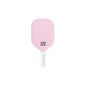 Pink Fiberglass Pickleball Paddle - Lightweight 215g with Anti-Slip TPU Grip for Outdoor Sports