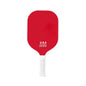 Red Fiberglass Pickleball Paddle - Lightweight 215g with Anti-Slip TPU Grip for Outdoor Sports