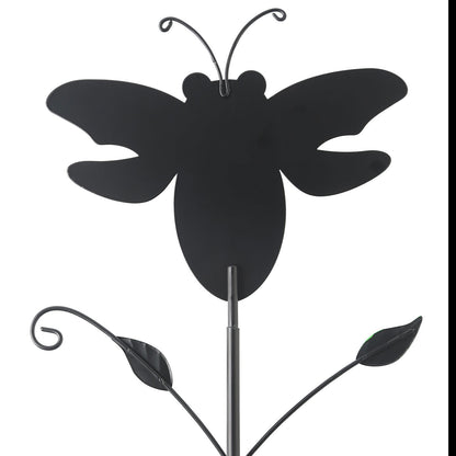 Grey Goat Pattern Charming Metal Garden Stakes | Welcome Yard & Lawn Decor