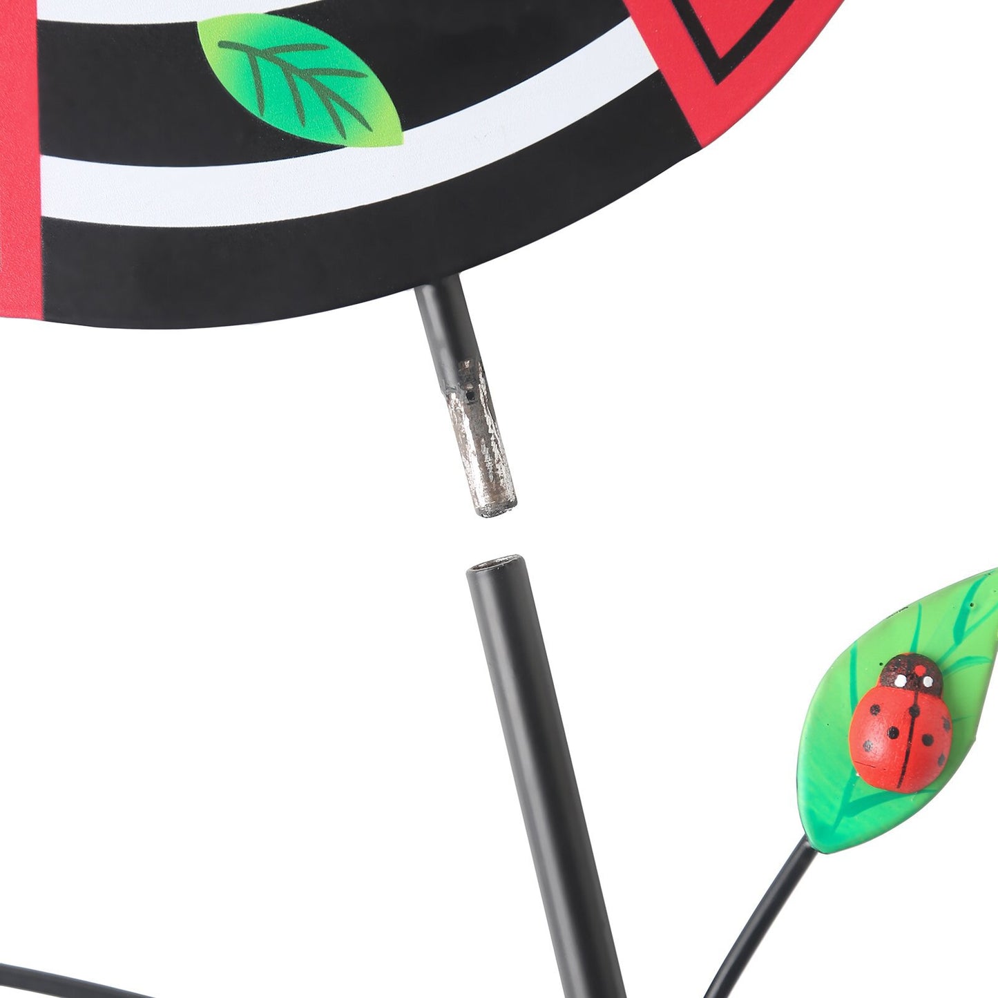 Yellow And Black Bee Pattern Charming Metal Garden Stakes | Welcome Yard & Lawn Decor