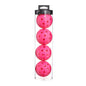 2 Tubes Pink Outdoor Pickleball Balls 4-Pack - Durable 40-Hole Design with Carry Tube(8 balls in total)