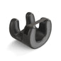 Black Beauty Sleep Pillow - Contoured Memory Foam Pillow for Face & Neck Support