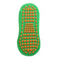 Ten Pairs Of Green Kids Non-Slip Trampoline Socks  for Playground Early Education and Yoga Unisex Anti-Skid Floor Socks for 1-5 Years