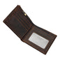 Dark Brown Men's Vintage Wallet Multi-Card Slots Large Capacity Coin Purse Casual Clutch Bag for Everyday Use
