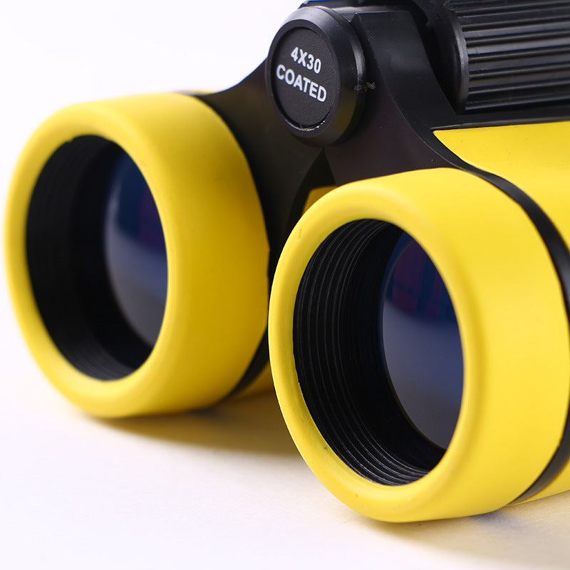 Red 2-Pack 4x30 Kids Binoculars Set - Lightweight & Durable for Young Explorers