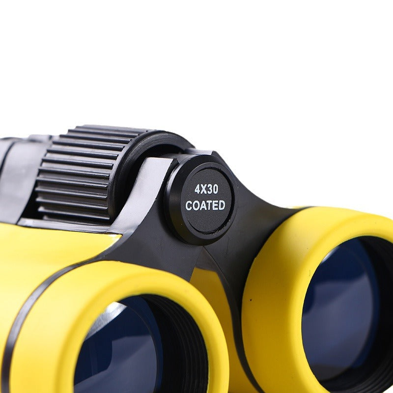 Red 2-Pack 4x30 Kids Binoculars Set - Lightweight & Durable for Young Explorers