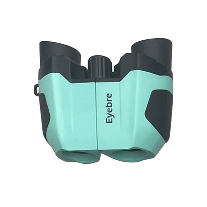 Green Blue (matte finish) 10x22 Kids Binoculars - Multi-Color Compact High-Definition Telescope for Outdoor Adventures & Concerts