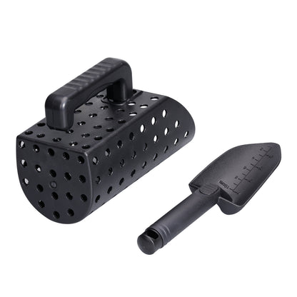 Durable Beach Sand Scoop for Metal Detecting - Lightweight Sifting Tool for Adults and Kids