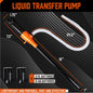 Battery-Powered Electric Oil Pump - 46x11x6cm Fuel Extraction Pump for Car Fuel Tanks