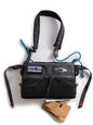 Black Unisex Sports Sling Bag - Casual Fishing Crossbody Bag with Workwear Style for Phone Storage