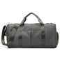 Grey Dry Wet Separation Gym Bag - Women's Large Capacity - Training & Travel