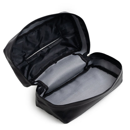 Brown 2-Pack Car Tissue Box Holder Set - Universal Sun Visor & Seat Back PU Leather Organizer