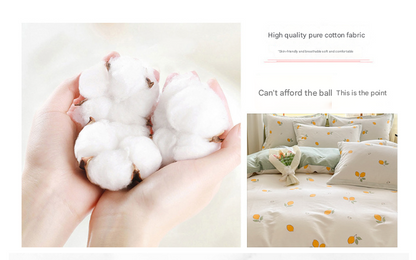 Rabbit 100% Cotton Pillowcase Set (Pack of 2) - Breathable Standard Size 48x74cm Pure Cotton Pillow Covers