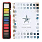 Seaside 2-Pack Watercolor Painting Set - Premium Bird-Themed Coloring Books with Watercolor Paints (22.86x16.51cm) - Artist-Grade Workbook Kit