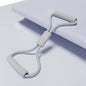 2PCS Blue 25 Pounds Back Stretching Resistance Band - 20x15x5cm Shoulder & Back Trainer with 8-Shaped Pull Rope for Home Workout